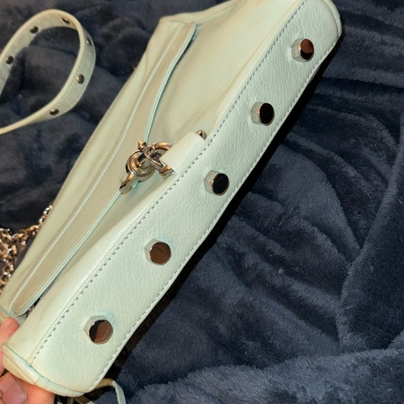 Rebecca Minkoff Mint Green Leather Crossbody - Picture 2 of 13